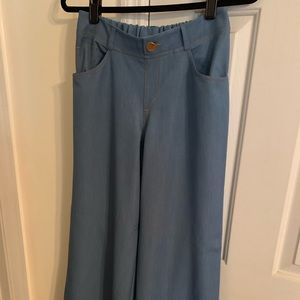 Wide leg chic pants